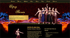 Desktop Screenshot of gipsy-flames.de